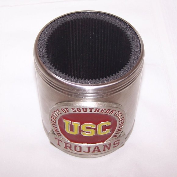 NCAA USC TROJANS INSULATED STAINLEESS STEEL COOZIE - Picture 2 of 7